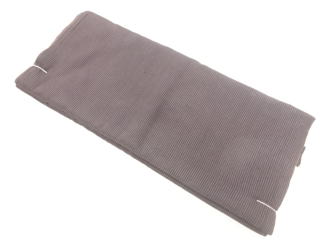 JAPANESE KIMONO / ANTIQUE ARAIHARI FOR KIMONO / SILK / WOVEN STRIPE